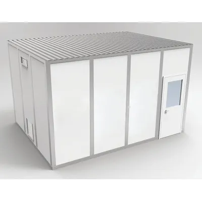PORTA-FAB Modular Cleanroom: 16 ft x 12 ft x 10 ft, 192 sq ft Int Area - Cleanrooms