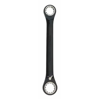 PROTO Box End Wrench: Black Chrome, 13/16 in_15/16 in Head Size, 10 1/4 in Overall Lg - SAE, Double End, 12-Point, Ratcheting Box End Wrenches