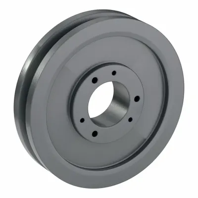 OEM V-Belt Pulley: C100 - Bushed-Bore Cast-Iron V-Belt Pulleys