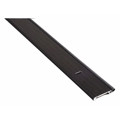 NATIONAL GUARD Metal Leaf Weatherstripping with Silicone Bulb Insert