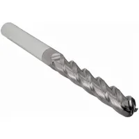 APPROVED VENDOR Ball End Mill: Carbide, TiCN Coated, 4 Flute, 1/2" Mill Dia, 1-1/2" LOC, 6" OAL (MPN 229-001056)