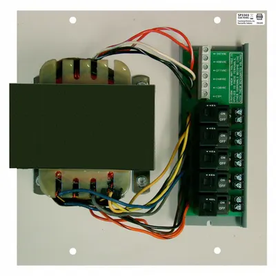 FUNCTIONAL DEVICES INC / RIB Class 2 Power Supply: 200 VA Power Rating, 24V AC - Enclosed & Panel Mounted Class 2 Transformers