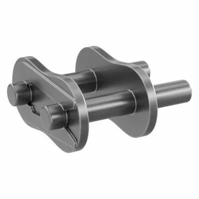 TSUBAKI Attachment Link: For Std Roller Chains, D-3, 40, Single Strand, 1/2 in Pitch - Attachment Links for ANSI Standard Chains
