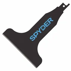 This 6-inch steel scraper blade is designed for use with reciprocating saws. It is suited for scraping applications such as removing adhesives, gaskets, paint, and other materials from surfaces.