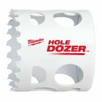 MILWAUKEE Hole Saw: 2 in Saw Dia., 3.5 Teeth per Inch, 1 5/8 in Max. Cutting Dp, 5/8"-18 Thread Size (MPN 49-56-9624)