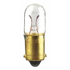 BA9s T3-1/4 Miniature Bayonet Base Lamp, 14V AC, White, 1891