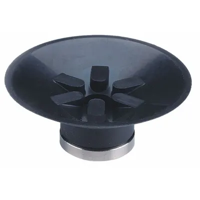 SMC Vacuum Pad: Flat with Ribs, w/o Adapter, 40 mm Pad Dia, Urethane Rubber - Flat Type with Ribs Automotive & Industrial Vacuum Pads