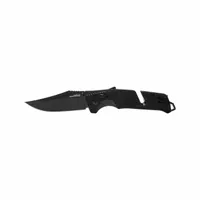 SOG Folding Utility Knife: 3 3/4 in Blade Lg, 5 1/4 in Closed Lg, 9 in Overall Lg, Fiberglass (MPN 11-12-05-41)