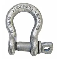 CROSBY Anchor Shackle: Anchor Shackle, 30,000 lb Working Load Limit, 1 13/16 in Wd Between Eyes (MPN G-209A)