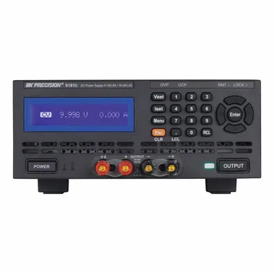 B&K PRECISION DC Power Supply: Dual Range DC, Included, 3.4 in H x 8.3 in W x 16.3 in D - Dual Range DC Power Supplies