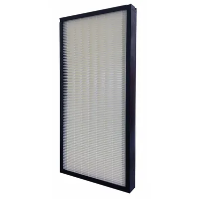 OEM Minipleat Air Filter: 24 in x 24 in x 4 in, Synthetic, Plastic, Single Header - MERV 13 Minipleat Air Filters