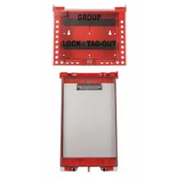 BRADY Lock Box: 2 Components Included, Permit Station, Permit Station, Wall Mount (MPN 152731)