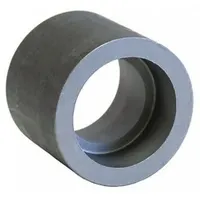 This steel pipe straight features female socket connections on both ends, designed for socket weld installation in high-pressure systems. Rated for a maximum operating pressure of 2,000 psi at 150° F, it is suitable for industrial plumbing, hydraulic lines, and process piping applications requiring leak-resistant joints