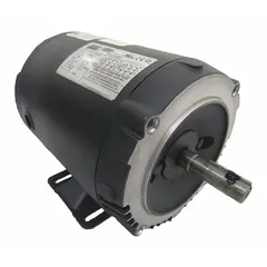 This Dayton 1 hp, 1760 RPM three-phase AC motor features a C-face with rigid base mounting and an open drip-proof enclosure. It operates on 230/460V at 60 Hz with full load currents of 3.14/1.57 A. Suitable for powering pumps, fans, conveyors, and compressors in clean, dry industrial environments.
