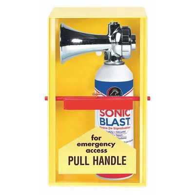 FALCON TAD5Z Pull Station, Yellow, Wall Mount - Pull Stations for Fire Alarm Systems