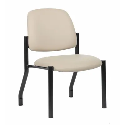 BOSS B9595AM-BG Antimicrobial Vinyl Guest & Side Chair - Guest & Side Chairs