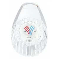 Handle: Valley, Lever Handle, Use with Hot/Cold Water Temp, Plastic, Acrylic Finish, Handle Screw (MPN 46-5022)