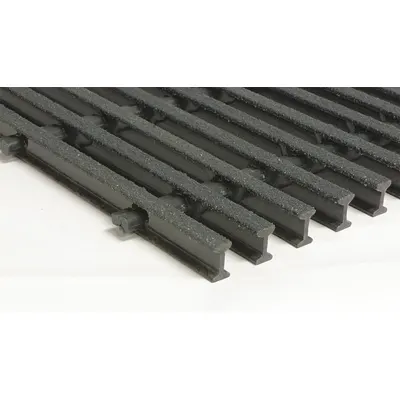 FIBERGRATE 350744 Acid-Resistant Industrial Structural Grating, 36 in x 10 ft