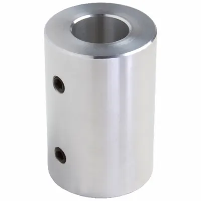 CLIMAX METAL PRODUCTS Rigid Shaft Coupling: 1 in Bore Dia 1, 1 in Bore Dia 2 - Set Screw Rigid Shaft Couplings