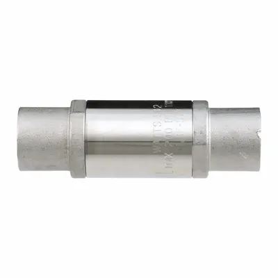 Watts Backflow Preventer: SD-2, 3/8 in Pipe Size, FNPT x FNPT, 2.5 gpm Flow Rate - Carbonated Water Line Dual Check Backflow Preventers