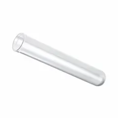 Approved Vendor Polystyrene Test Tube, 16 mL, Round Bottom, Natural