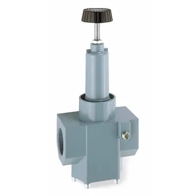WILKERSON Compressed Air Regulator: Zinc, 1 1/2 in NPT, 1,200 cfm, 10 psi to 125 psi - Wilkerson FRL Air Regulators