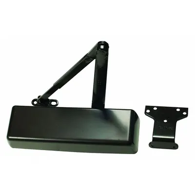 LCN Door Closer: Parallel/Std Mounting Type, Grade 1 - Heavy Duty, Bronze - Adjustable-Mount Door Closers