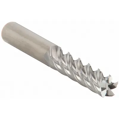 CLEVELAND Square End Mill: Carbide, 5 Flute, 5/8" Mill Dia, 1-1/4" LOC, 3-1/2" OAL (MPN C60578) - Fast-Cutting Carbide Square End Mills