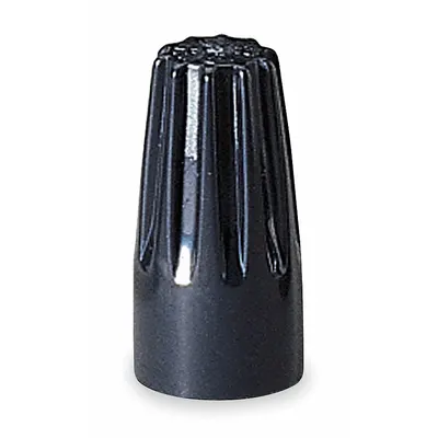 IDEAL Twist-On Wire Connectors: Black, Wire Sizes 18 AWG – 14 AWG, 600 V, 100 - High-Temperature Wire Connectors