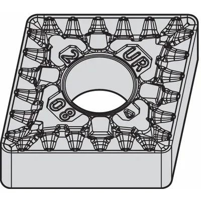WIDIA Diamond Turning Insert: CNMG544UR - Diamond Indexable Turning Inserts