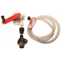LIQUIDYNAMICS INC. Hand Pump: Rotary, Pump with Hose, Nozzle & Spout, 13 oz per stroke, Vane, 48 in (MPN 10036)