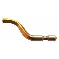 SHAVIV Deburring Replacement Blade: B20P, TiN-Coated High-Speed Steel, Right Hand/Left Hand (MPN 151-29021)