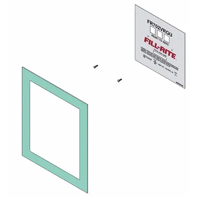 FILL-RITE Faceplate Kit: Faceplate Kit (MPN KIT702VRGUFP) - Faceplate Kits for Meters