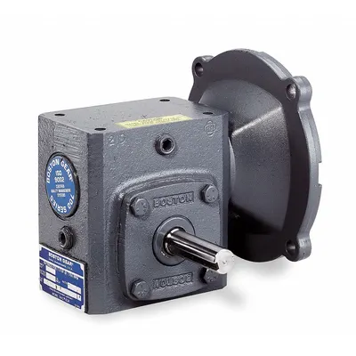 BOSTON GEAR Speed Reducer: 10:1, 175 RPM, 17.3 hp Input Max, 5860 in-lb Output Max - Direct-Drive Right-Angle Speed Reducers