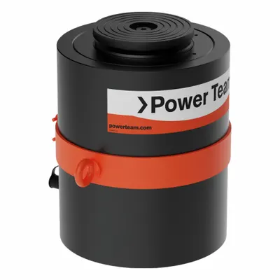 POWER TEAM Standard Hydraulic Rams: Single Acting, 100 ton Nominal Capacity - High Cycle Rams