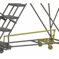 TRI-ARC Ladder Caster Kit: For Stepladders, Swivel, 2 Casters, Casters (MPN U4AD1315)