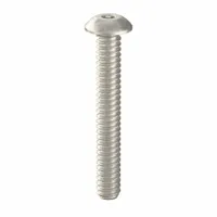 Mach Screw,Button,#6-32,3/4" L,PK25 (MPN 21840)