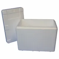 Insulated Shipping Container: 14 in x 8 in x 10 in, 0.75 in Insert Wall Thick, Corrugated Cardboard (MPN ON24C)