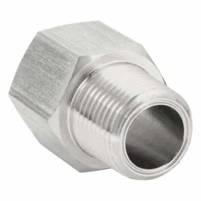 LEGRIS Metal Pipe Straight: Straight, 1/2 in x 1/2 in - High Pressure Precision Pipe Fittings