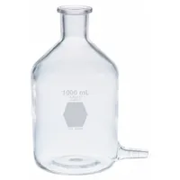 KIMBLE Reservoir Bottle: 250 mL, 132 mm, Colorless, Narrow Mouth Size, 6 Numbers of Bottles Included (MPN 14607-250)