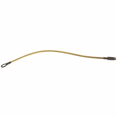KLEIN TOOLS Fish Tape Leader: 10 AWG, Steel, 10 AWG Max Wire Capacity - Fish Tape Leaders