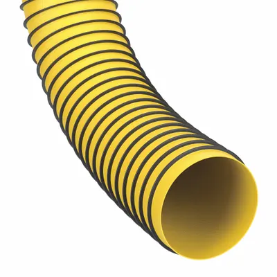 HI-TECH DURAVENT Industrial Ducting Hose: 18 in ID, 15 ft - Neoprene-Coated Polyester Duct Hoses for Air