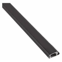 NATIONAL GUARD Door Weatherstripping: Screw-In Mounting, EPDM, 4 ft Overall Lg, 1 3/16 in Overall Wd (MPN 170NDKB-48)