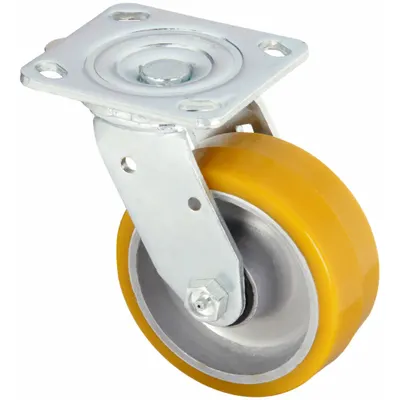 OEM Plate Caster: Swivel - General-Purpose Maintenance-Free Plate Casters