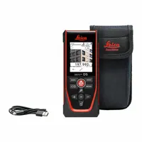 LEICA DISTO Laser Distance Meter: Metric, 0 m – 200 m, ± 1 mm, Li-Ion Rechargeable, ISP, Red (MPN Disto D5)