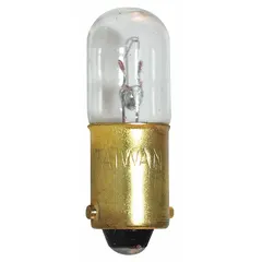 BA9s T3-1/4 Miniature Bayonet Incandescent Lamp, 14V AC, White, Trade 1488