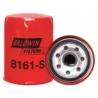 Spin-on oil filter with M20-1.50 thread and 4 1/16 in overall height. Cellulose media traps contaminants. Anti-drainback valve maintains oil supply for startup. Interchanges with FleetGuard LF3776