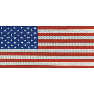 ORALITE Reflective Decal: Construction/Emergency Vehicles/Trucks and Trailers, Blue/Red/White - Vehicle Reflective Decals