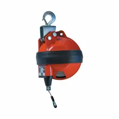 This heavy-use tool balancer suspends and counterbalances tools weighing up to 110 lb. Constructed with an aluminum swiveling design and a 9.8 ft cable, it reduces operator fatigue in assembly, manufacturing, and maintenance settings.
