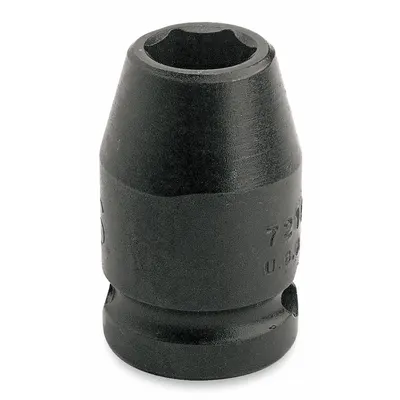 PROTO Impact Socket: 3/8 in Drive Size, Metric, 18 mm Socket Size, 6-Point, Deep - Thin Wall Impact Sockets